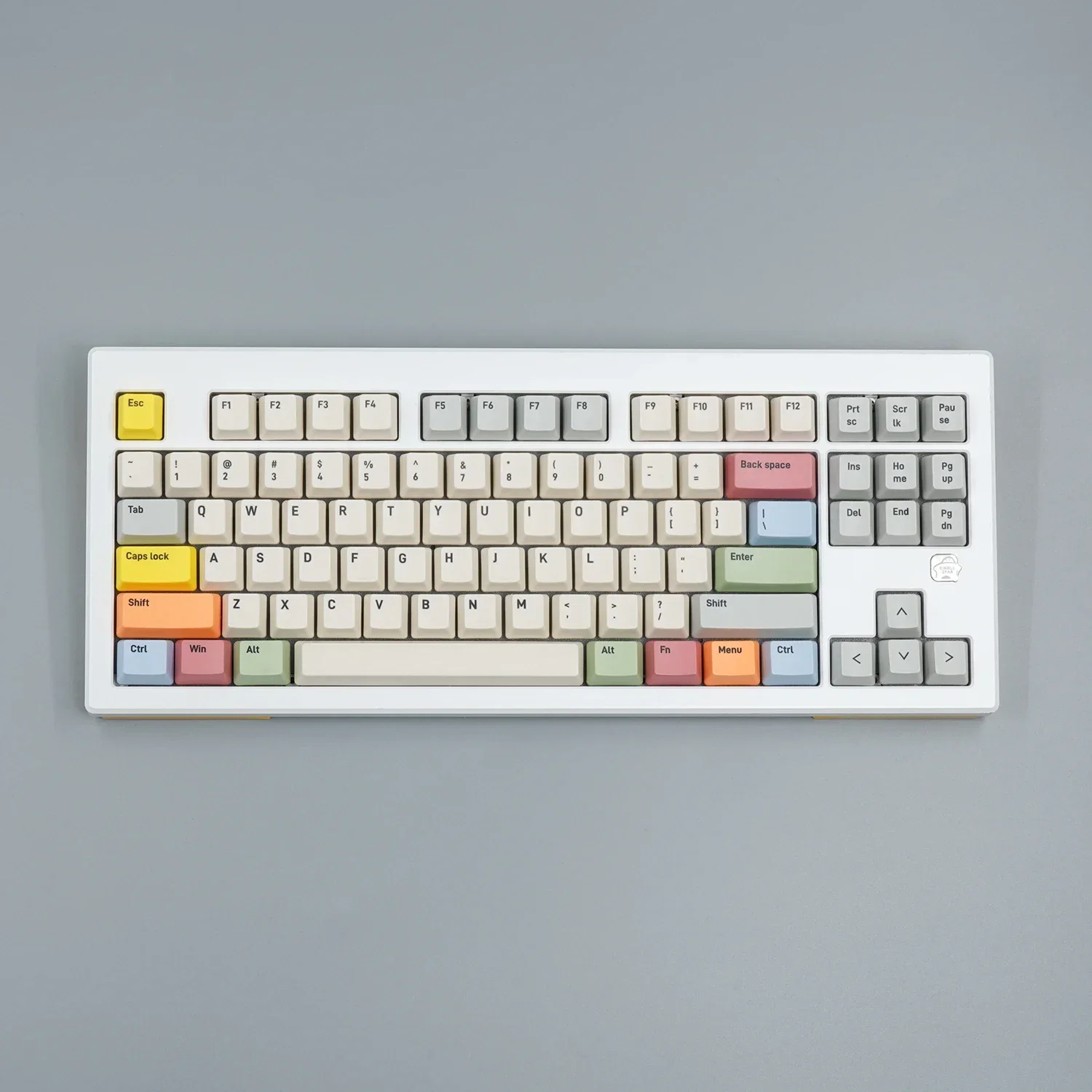 

Холщовый колпачок для клавиатуры PBT, сублимационный OEM, высота, небольшой, полный комплект механической клавиатуры