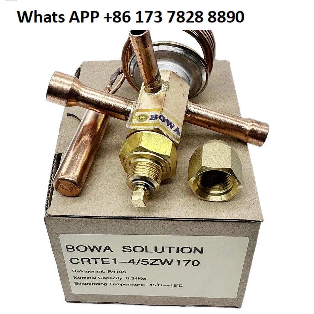 

1pc 6.3KW, R410a thermal expansion valve matched with ZP24/29 compressor or 2.6
