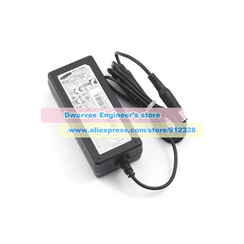 Imagem -02 - Genuíno A2514_dsm 14v 1.786a 25w Adaptador ac dc para Samsung S24d300h C27f398fwn Led-iluminado S22c S23c S24c S27c Lcd Monitor Carregador