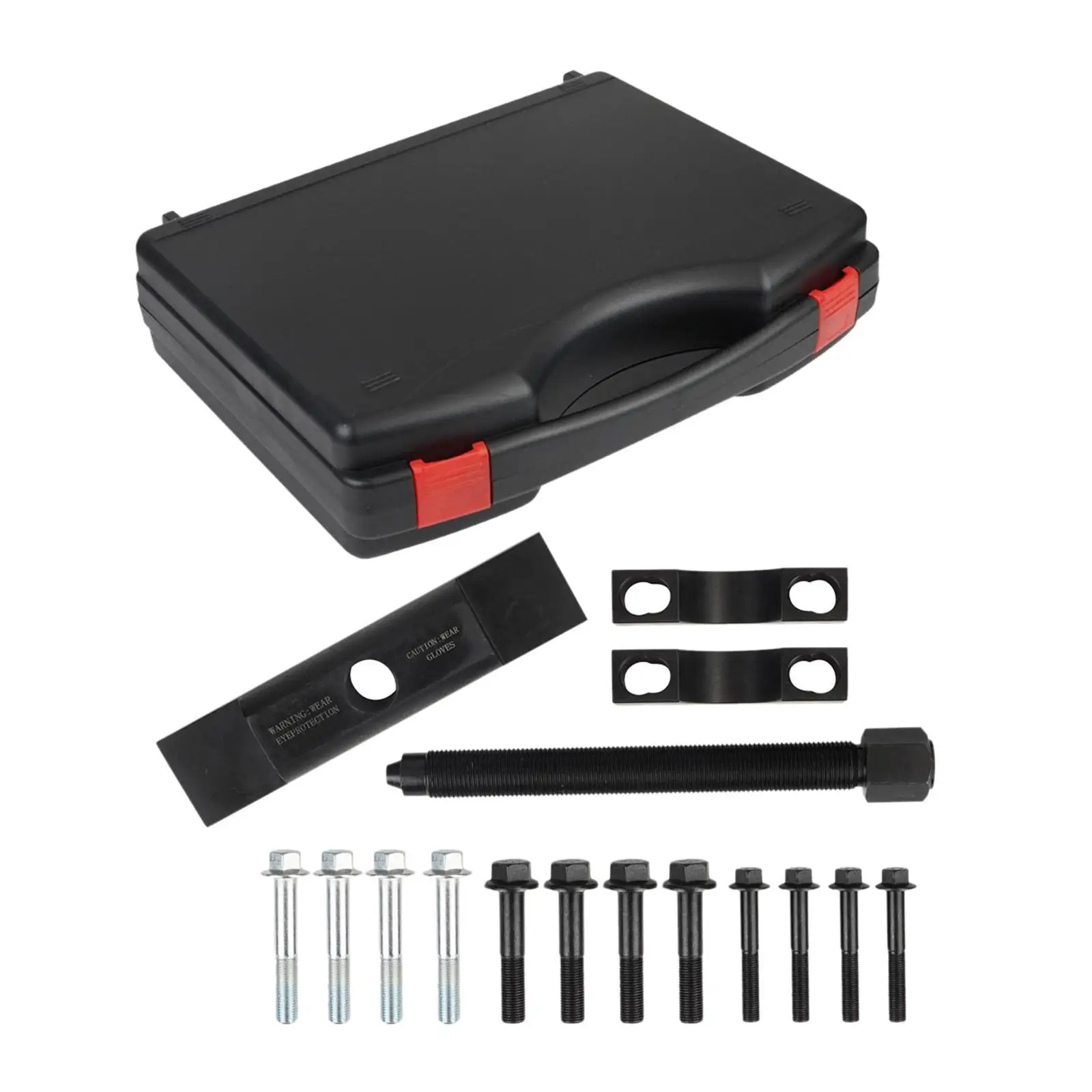 

Yoke Removal Tool Yoke Puller Kit for Semi Truck Accessories Simple Installation with Storage Case Professional Steel Material