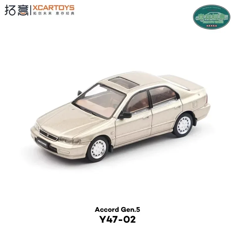 Xcartoys 1:64 Gen.5 Accord 샴페인 다이캐스트 자동차 모델