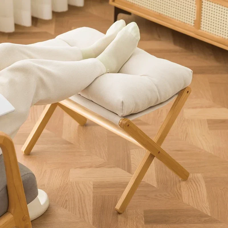Sofa ottoman Office lunch break ottoman foldable pedal nap artifact pedal table pedal stool