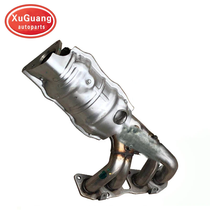

XG-AUTOPARTS Fit For Nissan Terra New Parts Exhaust Manifold With Catalytic Converter EURO4 EURO1 OBDII EPA Approval