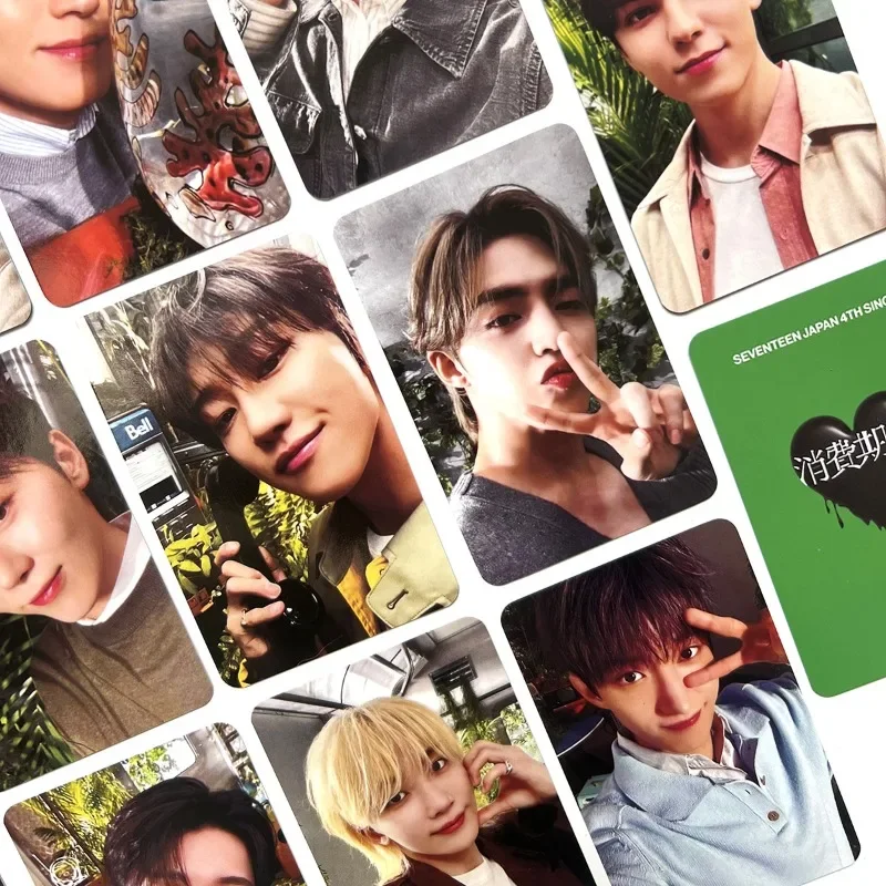 Cartões de Foto Lomo de Anime SEVENTEENS, Cartões Mini Colecionáveis de Personagens, Coleção para Fãs, Cartão Postal Decorativo, Presente Souvenir
