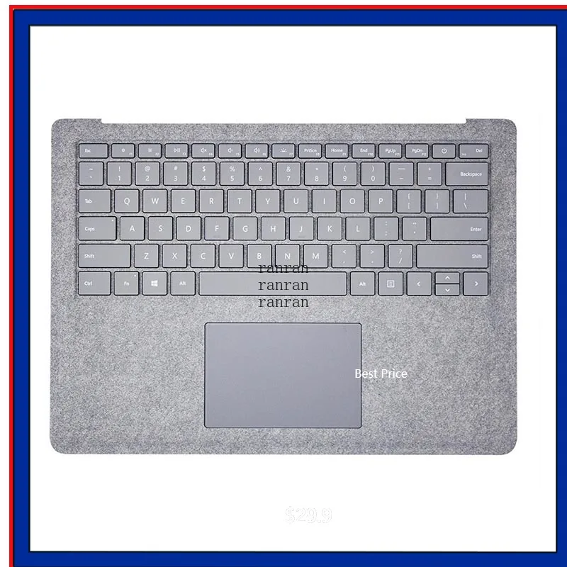 

Palmrest Keyboard Touchpad Assembly For Microsoft Surface Laptop1/2 1769 1782