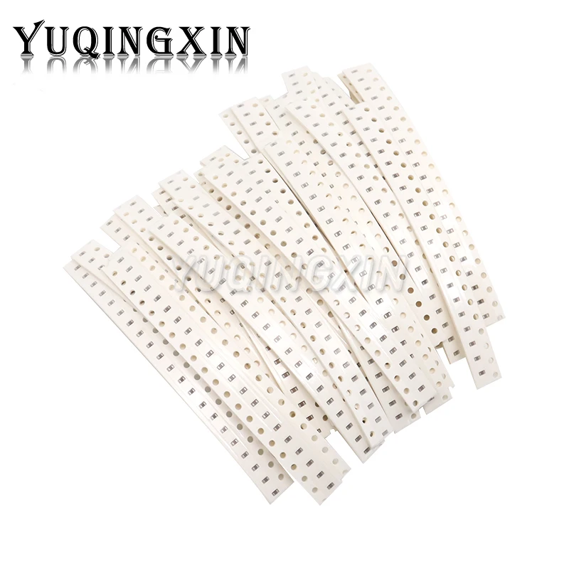 320PCS 720PCS 0603 0805 1206 SMD Capacitor Assorted Kit 16/36/50Values 1PF - 10UF Capacitance Set 100NF 0.1UF 1UF 2.2UF 4.7UF