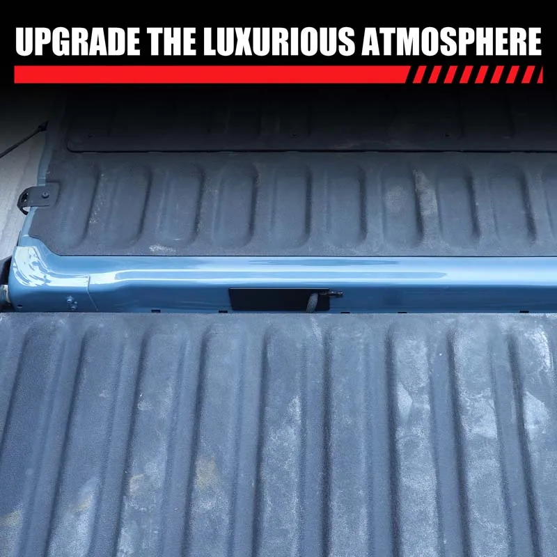 For Ford Maverick 2022+ tailgate bottom wire hole dust cover, car tailgate bottom wire hole protection accessories, aluminum all