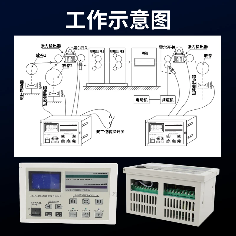 جهاز التحكم التلقائي في التوتر المستمر ZZX-B-1000 مسحوق مغناطيسي ZXT-B-600 Zhongxing