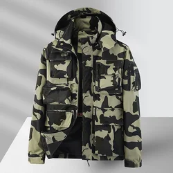 Autumn Brand Clothing Spring Men's Military Camouflage Jacket  Clothing Multicam Male Camouflage Windbreakers
