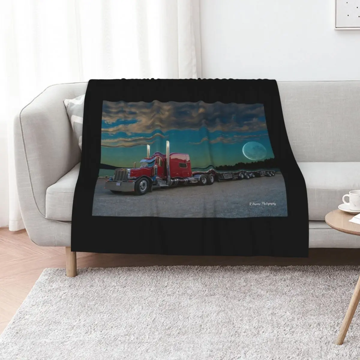 

CATR1791-21 Throw Blanket warm for winter Plaid on the sofa Camping Sofa Throw Blankets