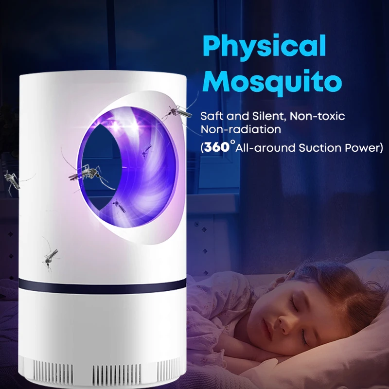 Portable Mosquito Lamp Household Rechargeable Led Usb Catcher Lamp Outdoor Insect Killer For Home Patio Backyard dropshipping