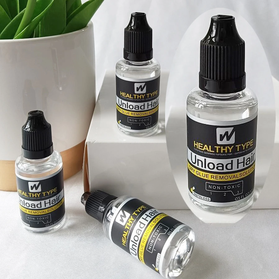 30Ml Walker Lijm Remover Ultra Hold Pruik Lijm Remover Voor Kant Pruik/Toupetje/Sluiting/Tape haarverlenging Clear Walker Lijm Remover