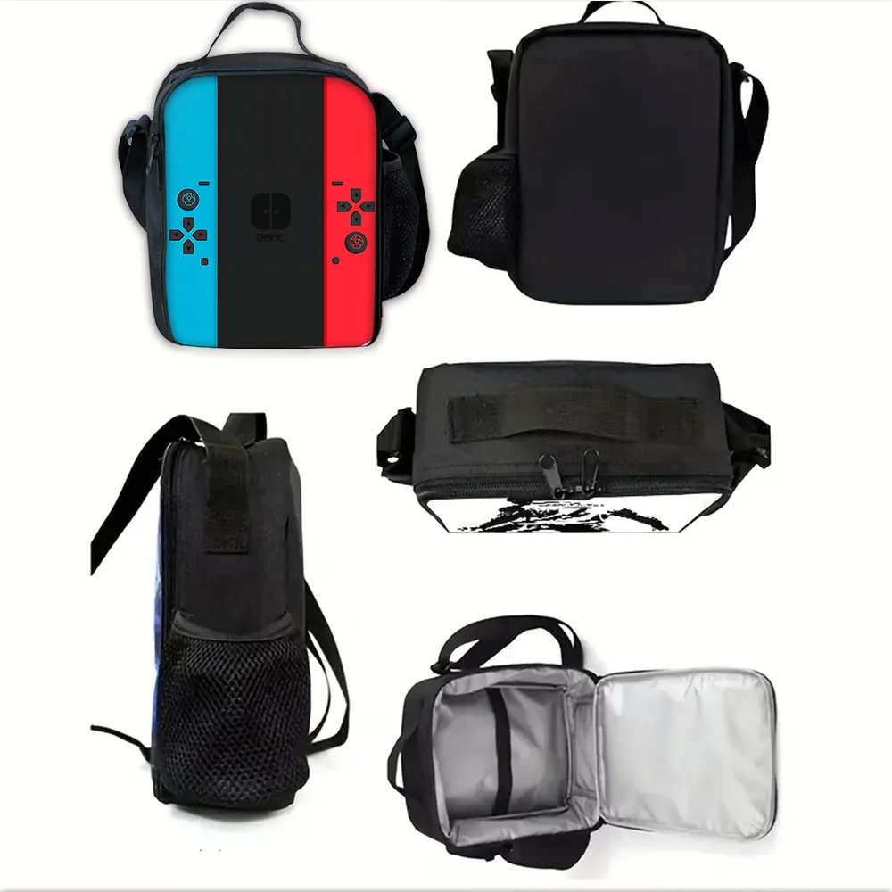Games Console Child School Backpack with Lunch Bags ,Pencil Bags ,School Bags for Boys Girls Best Gift view 5
