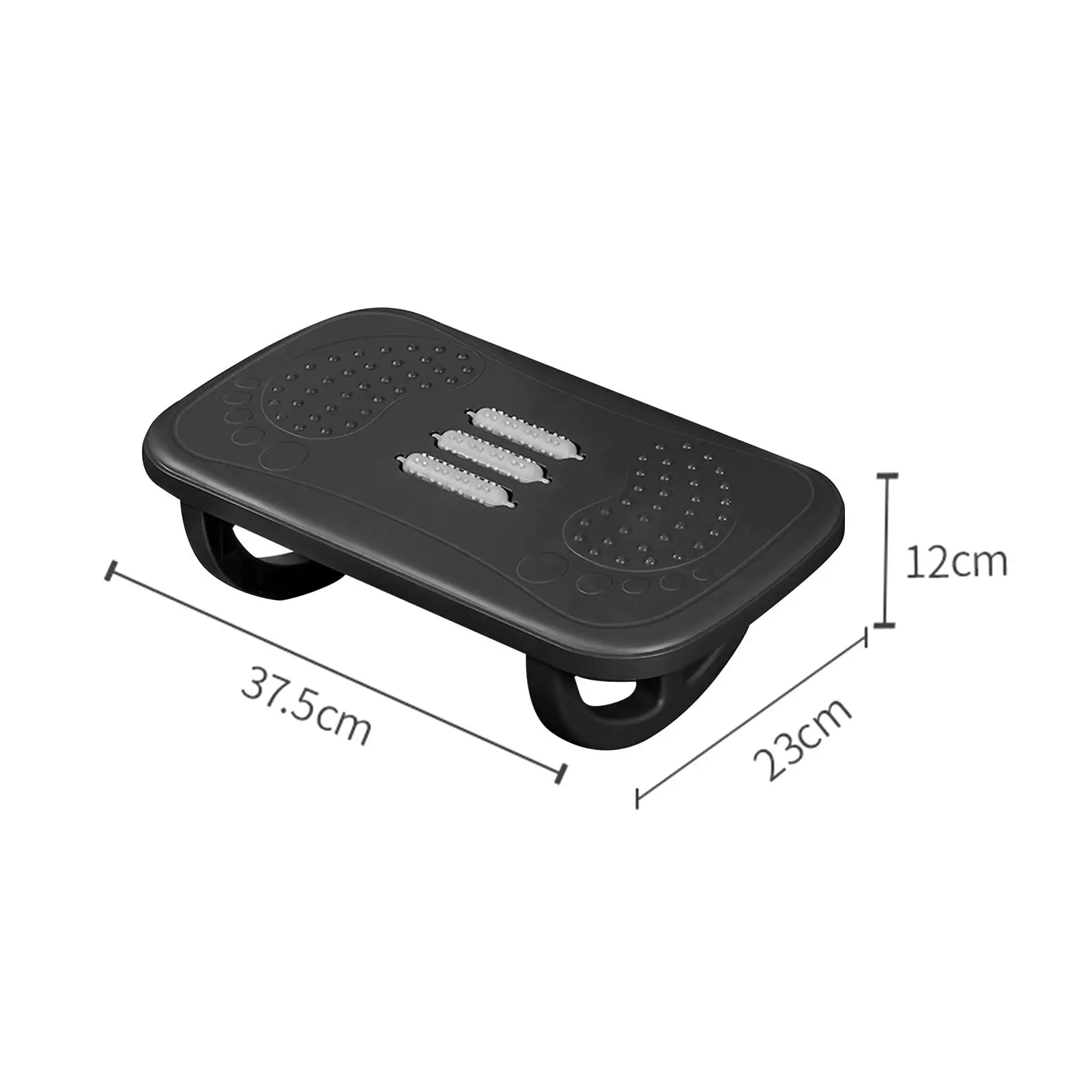 Footrest for under Desk Ergonomic Desk Leg Rest Rocker Balance Board Comfortable Foot Stool for Gaming Computer Desk Home Office