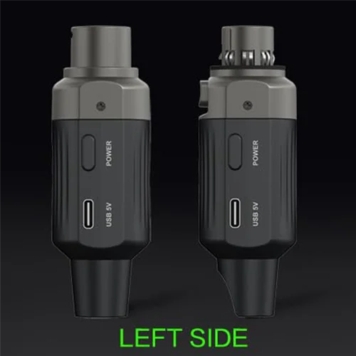 ABJM-AROMA ARC2 sistema con micrófono inalámbrico XLR transmisor receptor de micrófono para micrófonos dinámicos/harmónicos/PA/mezclador/cámara DSLR