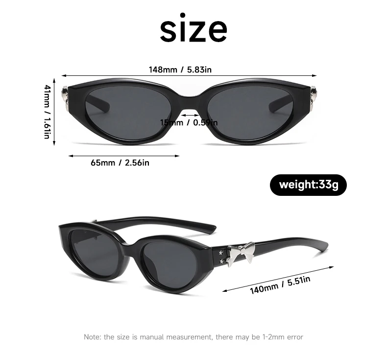 Mode Cat Eye Sonnenbrille Frauen Hohe Qualität UV400 Sonnenbrille Retro Brillen Bogen Verschönerung Oculos Marke Designer Sonnenbrille – Detail 6