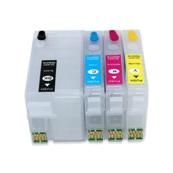 Refill Ink Cartridge For Epson WF3620 WF3640 WF7720 WF7710 WF7210 WF7610 WF7620 WF7110 WF7715 Printer