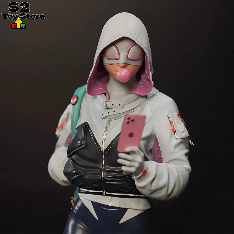 

Точная смоляная статуя комиксов Marvel «Человек-Гуэн», подробная ручная роспись, Коллекционная фигурка, набор для фанатов, подарок для фанатов