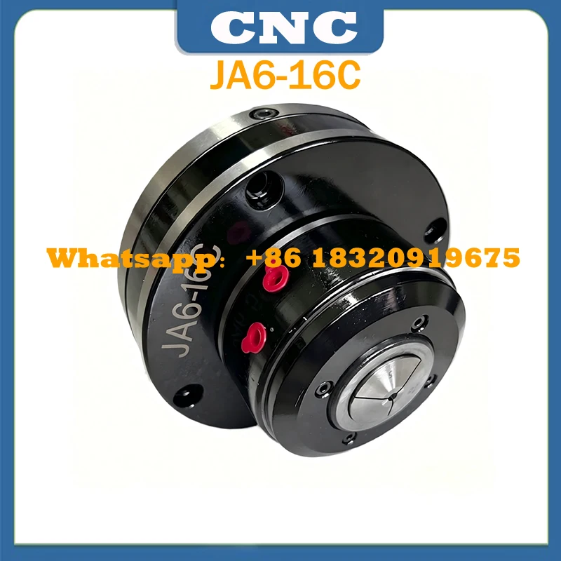 16C Collet chuck JA6-16C Rotary Pneumatic Lathe with collets Hollow air chuck inside the outer clip collet clip For CNC lathe