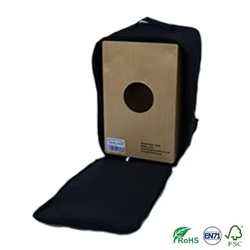 ألوان قابلة للتخصيص أبو بريص CS81Bk الأكثر شعبية للأطفال صندوق كاجون طبل خشب البتولا أسود اللون صندوق قرع وترية سلسلة فولاذية