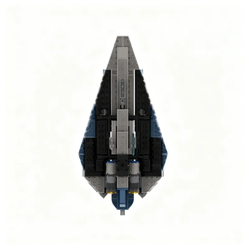 314PCS MOC Space Battle Barriss Offee S Delta 7 Aethersprite Class Starfighter Model DIY Creative Assembly BricksDisplay Gift