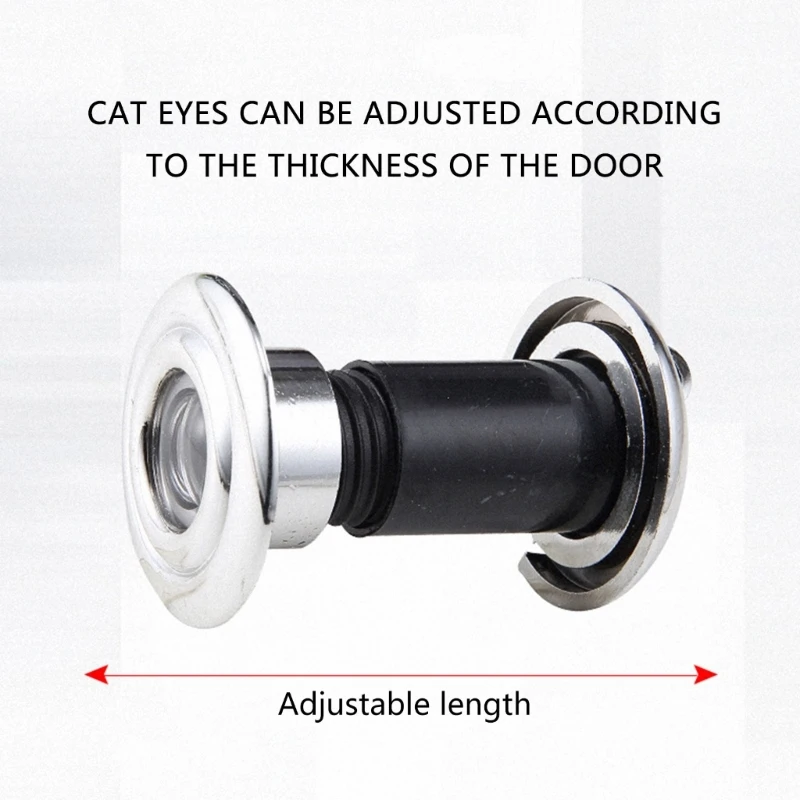 Enhances Security Door Viewer Wide Angles Camera Stable Home Door Peephole Viewer Suitable for Women & Homes with Kids