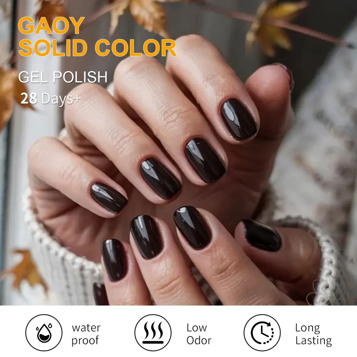 GAVY 6本入りネイルポリッシュセット - 豊富な色展開、ホルムアルデヒドフリー、サロンでの使用、自宅での使用、またはホリデーギフトとして最適。