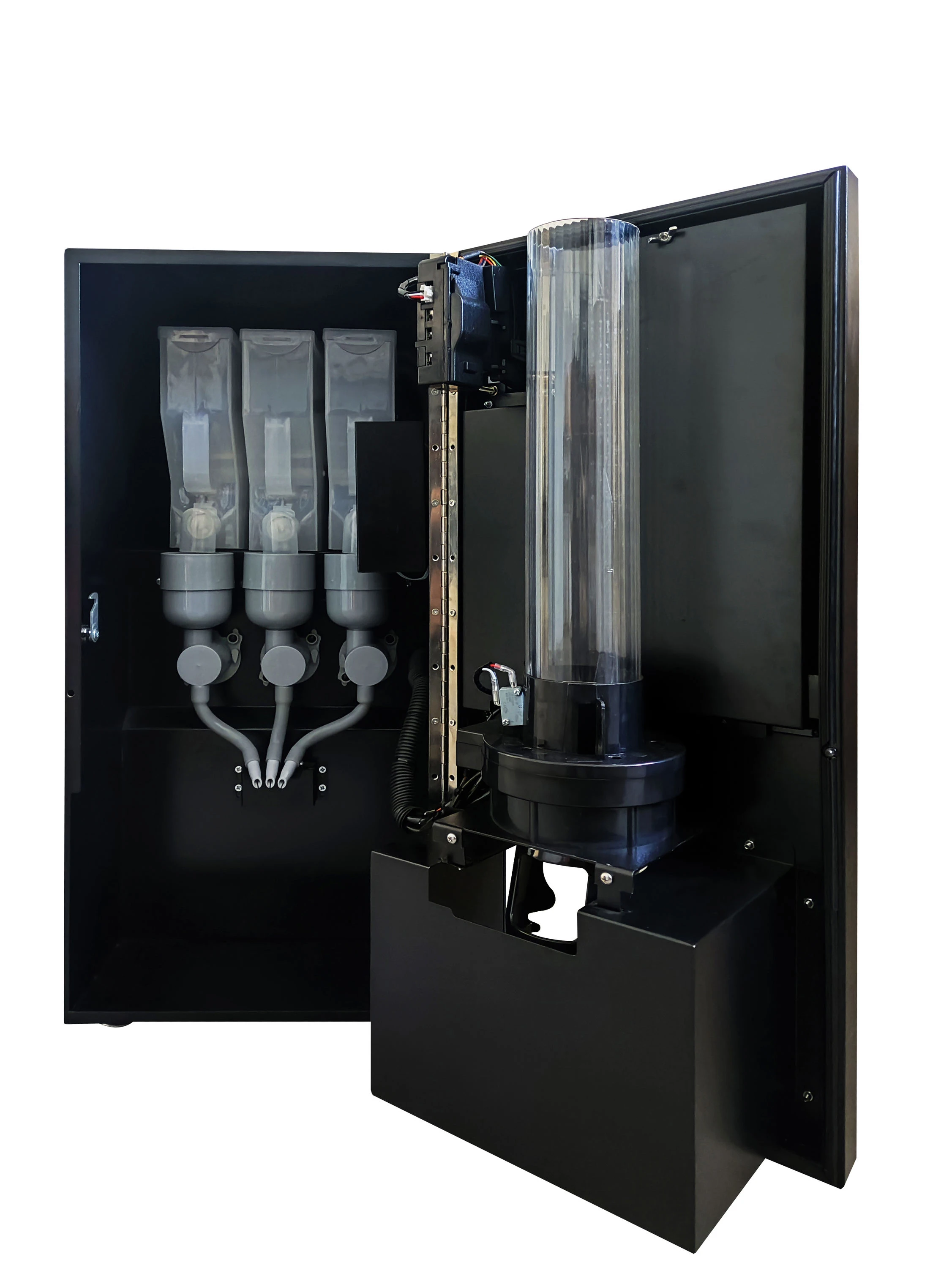 8 Flavors Hot and Cold Coffee Vending Machine Self-Service Coin Bill Operated Customizable Display