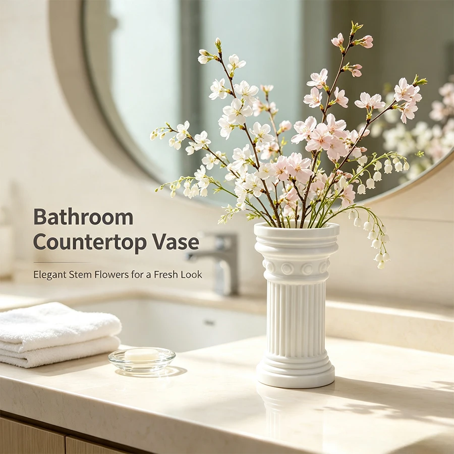 Romeinse kolomvormige decorati - Home Bathroom Lighting Design recensie en prijs