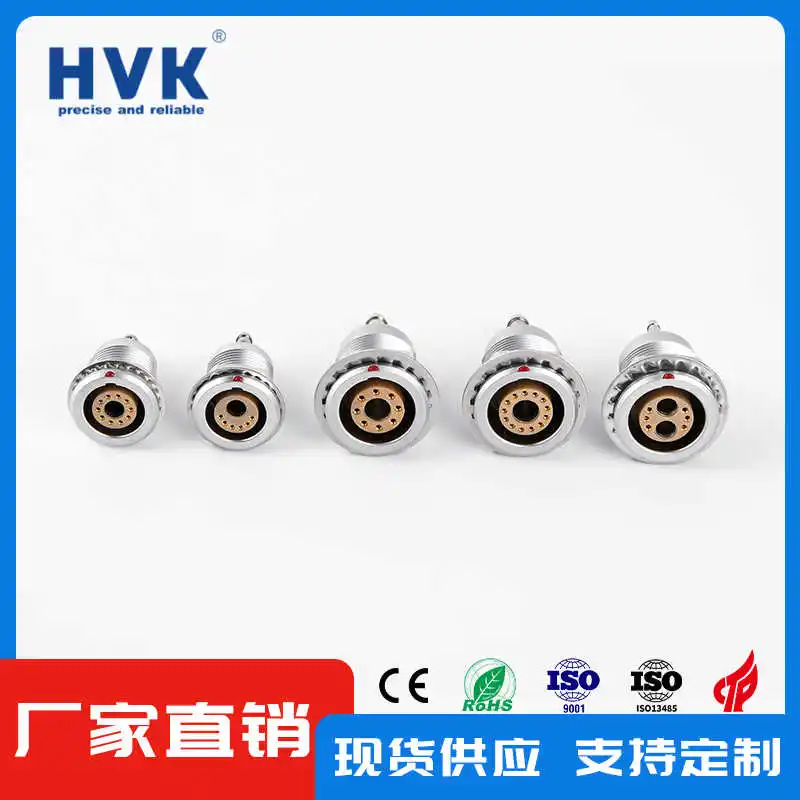 متوافق مع قابس الطيران LEMO، مقاومة الجهد العالي 1KV-10KV، موصل مقاومة الجهد العالي يفتح M12M15M18