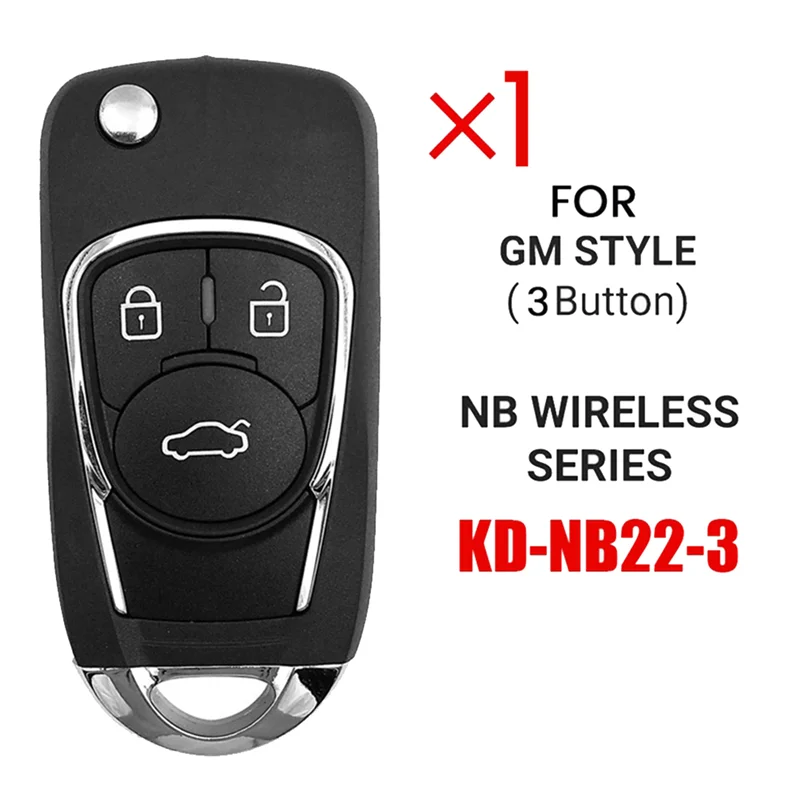 For KEYDIY NB22-3 KD Remote Control Car Key Universal 3 Button for KD900/KD-X2 KD MINI/ KD-MAX for GM Style