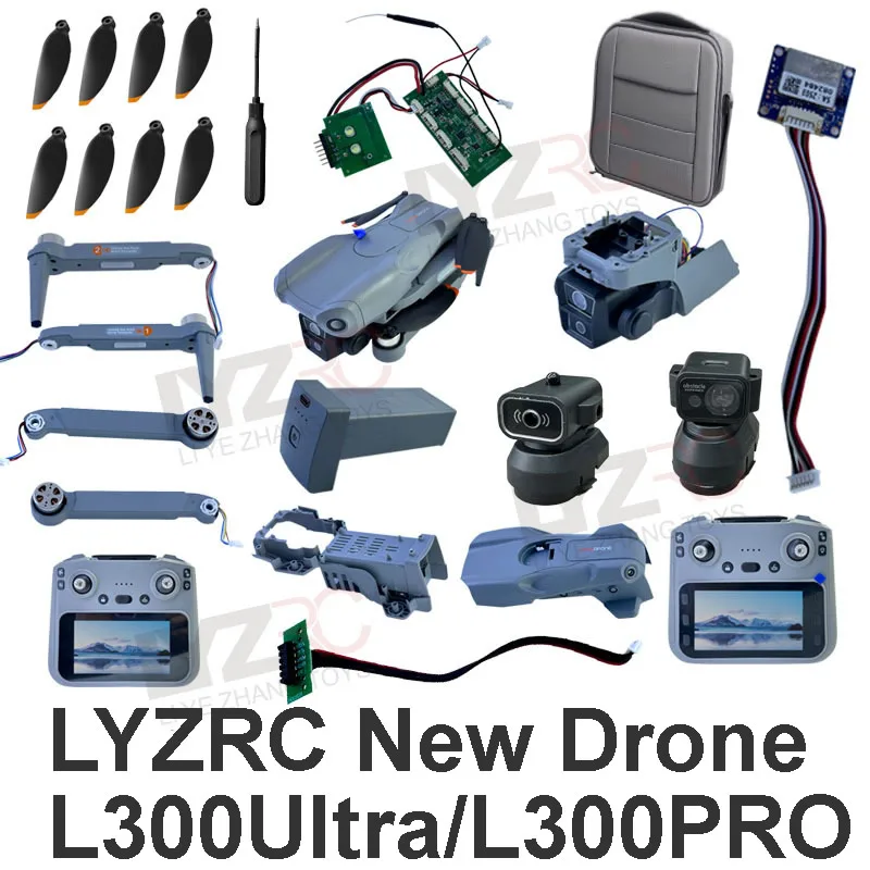

L300 UItra/ L300PRO Foldable GPS Drone Spare Parts Battery/Body/Main Board/Fan/Remote Control/Obstacle Avoidance/Motor Arm etc..