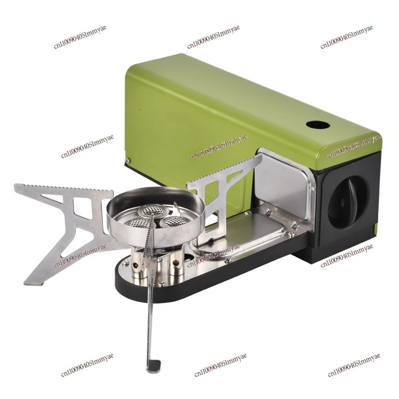 

BRS-97 Portable Hot Stove Card Magnetic Stove Outdoor Barbecue Windproof Camping Gas Cassette Stove
