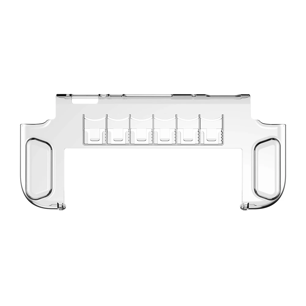 Clear PC Case for Nintendo for Switch 2 Transparent Shell Anti-scratch Protection Sleeve with 6 Game Card Slots Game Accessories