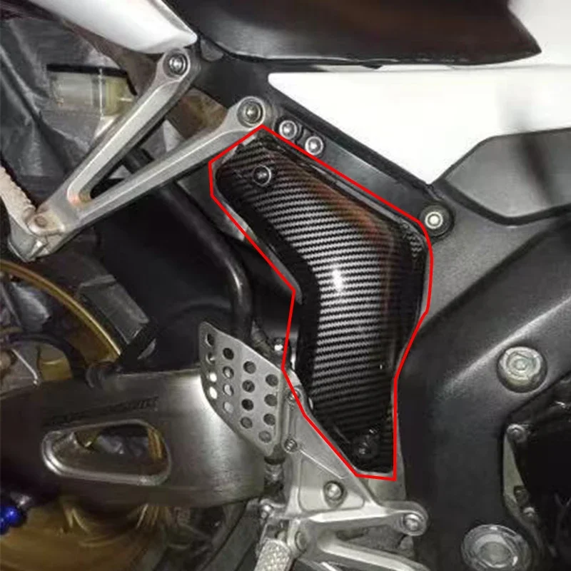 For Honda CBR 1000RR 2004-2007 CBR1000RR Motorcycle Carbon Fiber Exhaust Heat Shield Cover Fairing Side Panel CBR1000 RR
