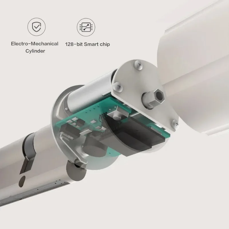 Imagem -06 - Tuya Inteligente Cilindro de Bloqueio Eletrônico Wi-fi sem Fio Núcleo Zigbee Porta de Criptografia Inteligente para eu Smart Home