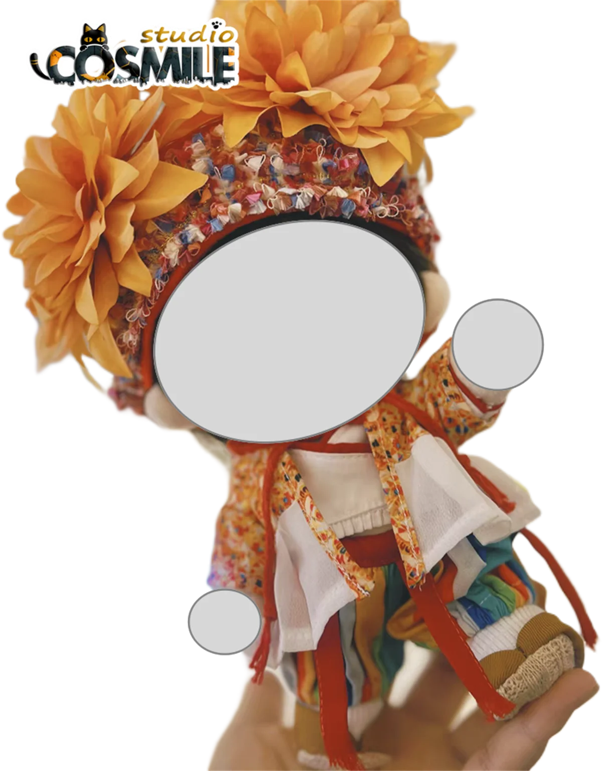 Zang Hai Zhuan Tibetan Sea the Hidden Sea Xiao Zhan Xiao Yao Fashion Costume 20cm Plush Doll Accessories Doll's Clothes Jul GG