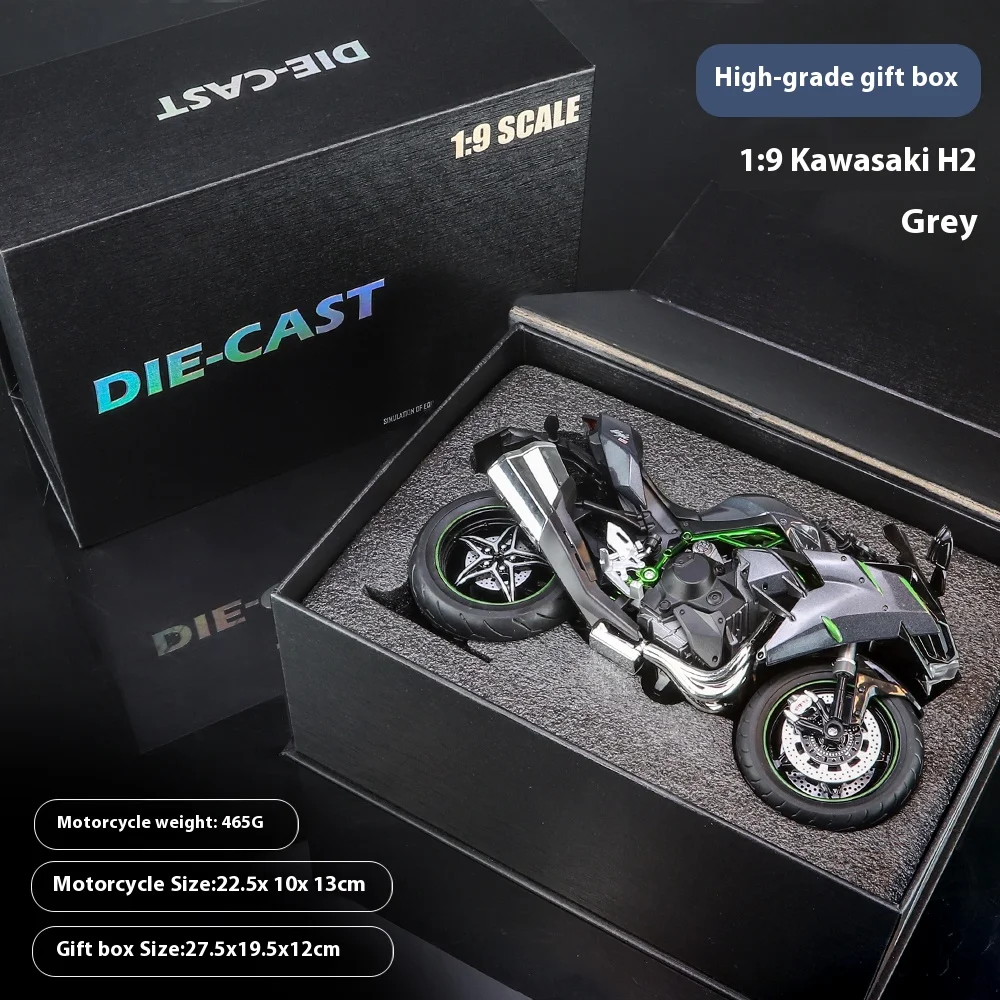 1:9 Ninja H2R Unique Motorcycle Model: Ideal Gift for Young Adults