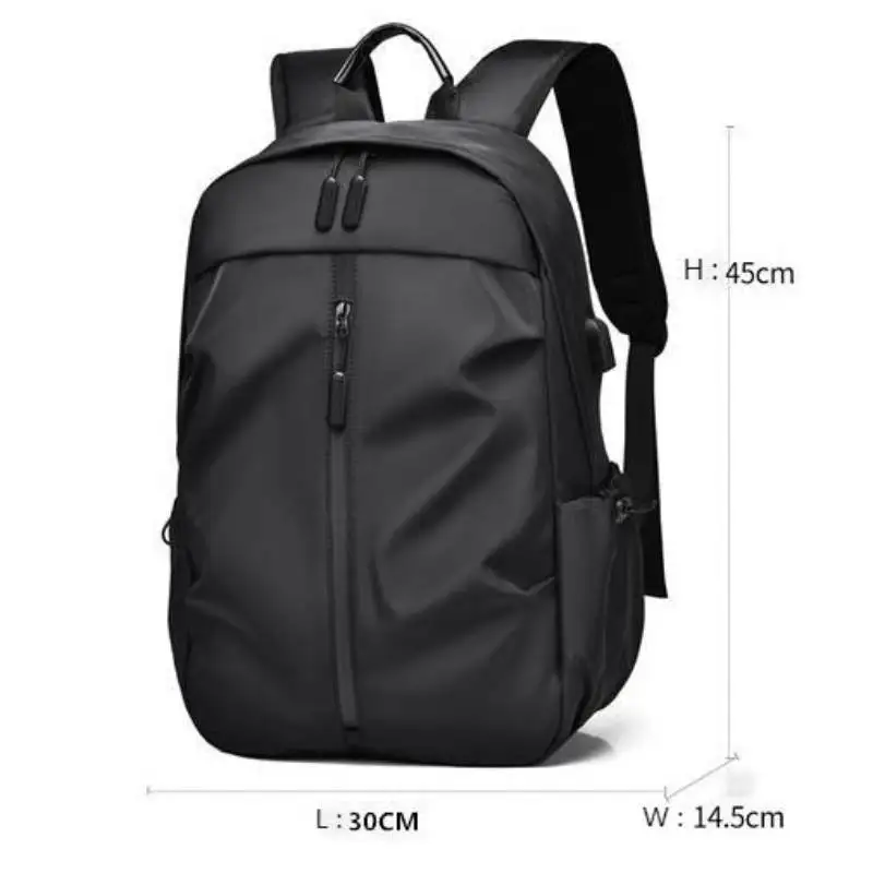 Universal Casual Trendy Backpack Large Capacity Male and Female College Students Computer Backpack Schoolbag Fashion Travel Bag