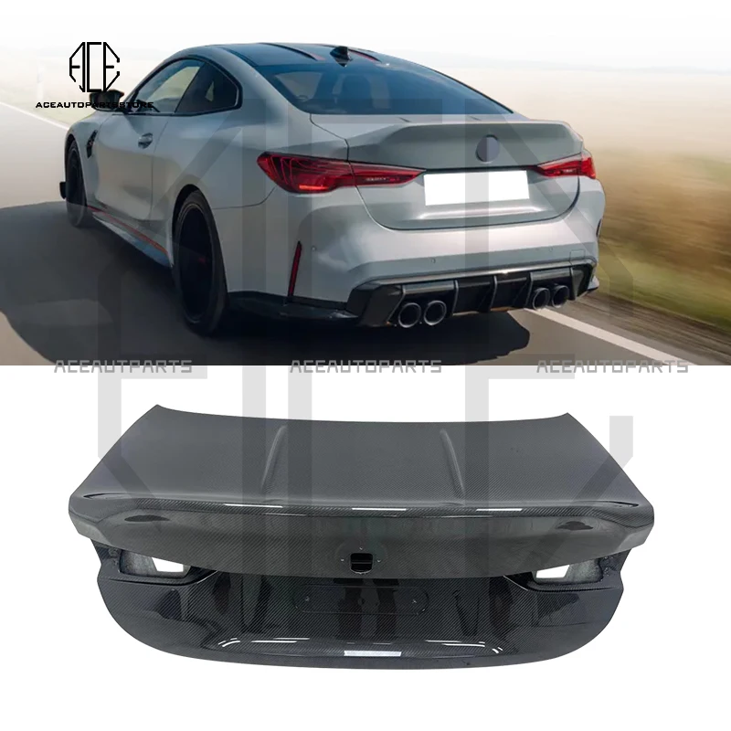 

High quality CSL Style carbon fiber rear trunk lid for BMW M3 G80 G82 G83 M4 rear trunk cover