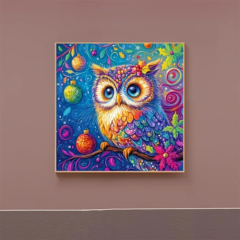 

Cute and Colorful Owl Jigsaw Puzzle 500/1024 PCS Holiday Stress Relieving Fun Games Home Decor Holiday Gifts