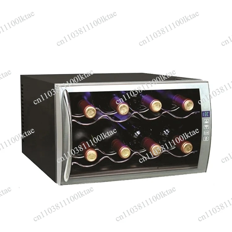 8 Bottles Mini Portable Electric Table Top Horizontal Wine Refrigerator/ Wine Bottle Cooler