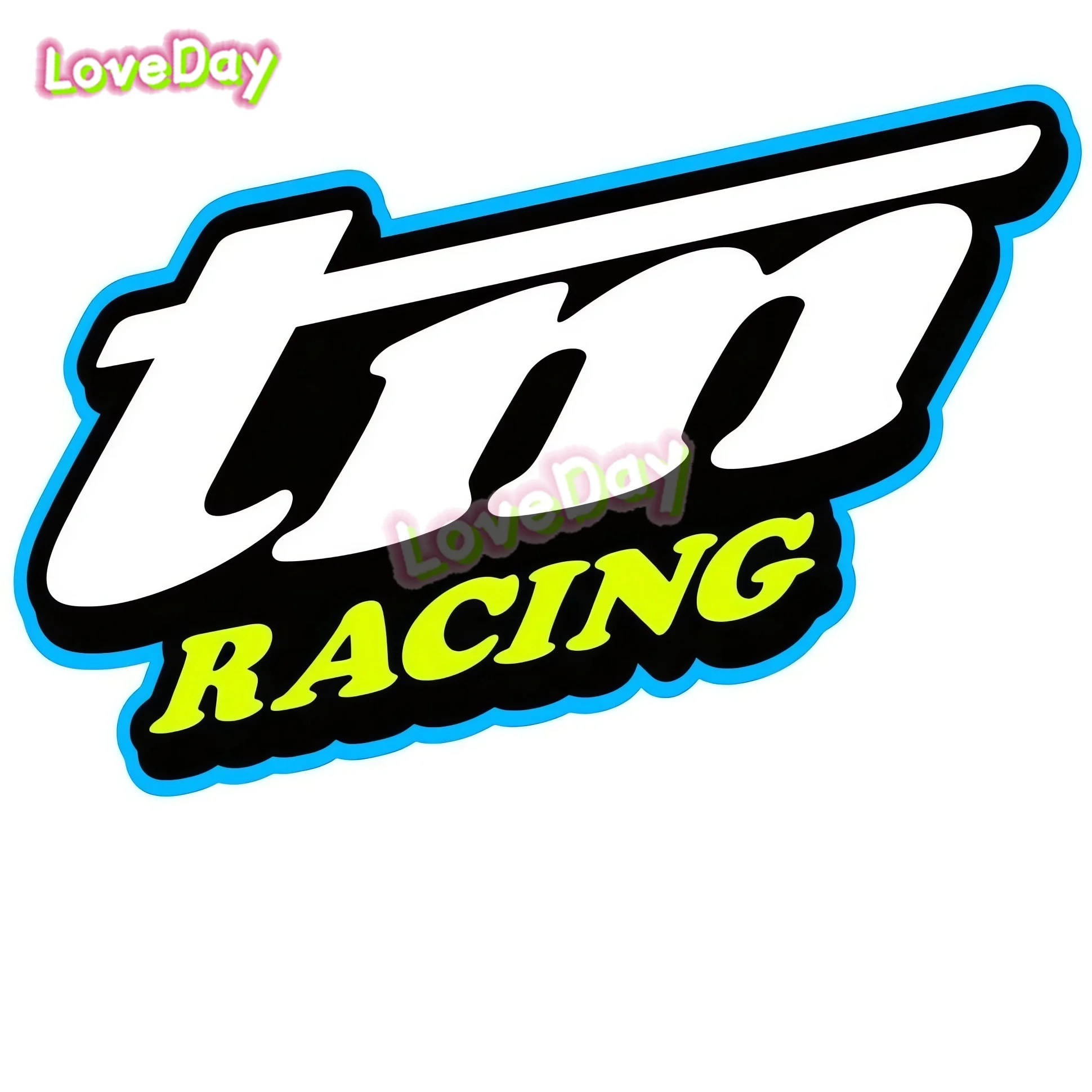 TM Racing Stickers Motocross Karting Sports Cars Sticker Decal Vinyl Racing Graffiti Decoration Decal