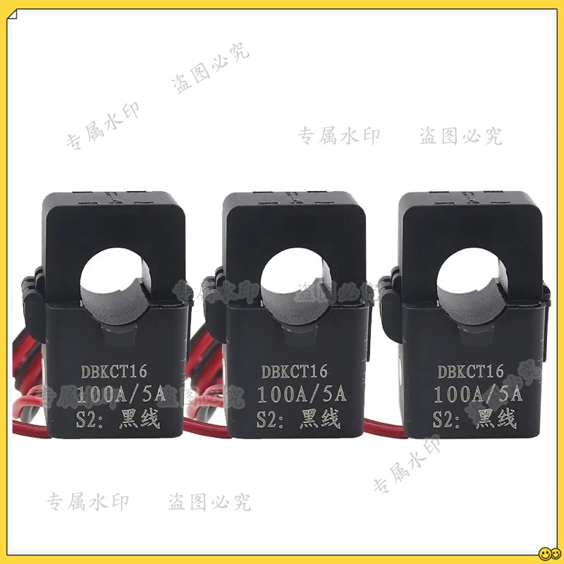 

3 шт. трансформатор тока с разъемным сердечником мини KCT16 трансформатор тока открытого типа 50A100A 150A 200A CT тип пряжки