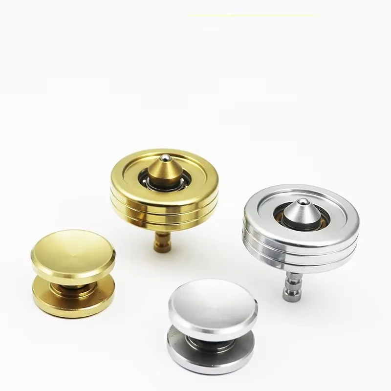 2 In 1 Gyroscope Spinner Stainless Steel Anti Stress Whirlwind Metal Spinning Top Anxiety Fidget Toys Adults Kids Juguetes