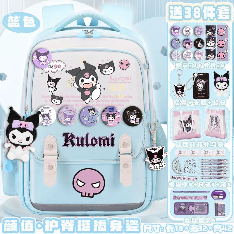 Новый школьный портфель Sanrio Clow M для студентов, устойчивый к пятнам Повседневный и легкий вместительный милый мультяшный рюкзак