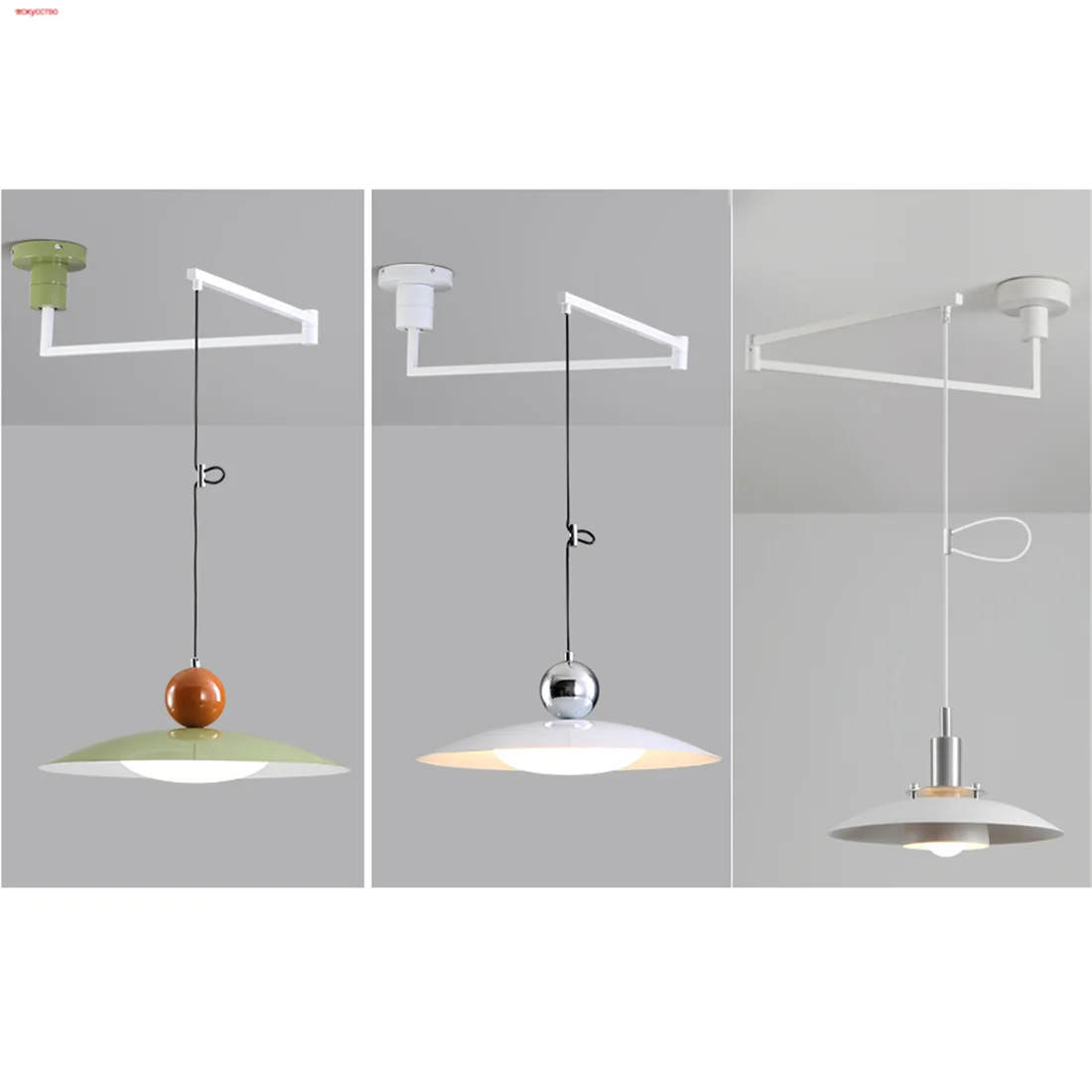 

Removable Ufo Restaurant Chandelier Modern House Minimalist Creative Dining Room Table Bar Counter Suspension Lighting Fixtures