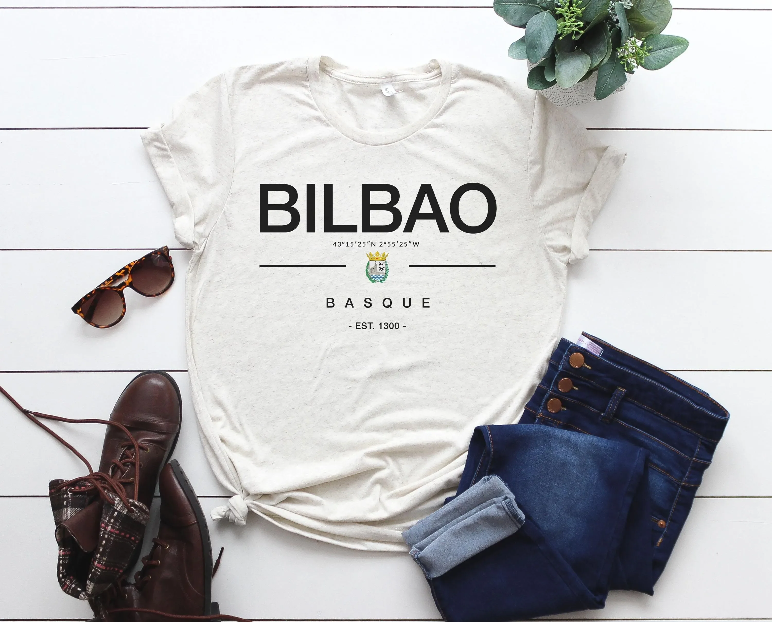 Bilbao T Shirt Spain Espana Sweater Europe gift Basque