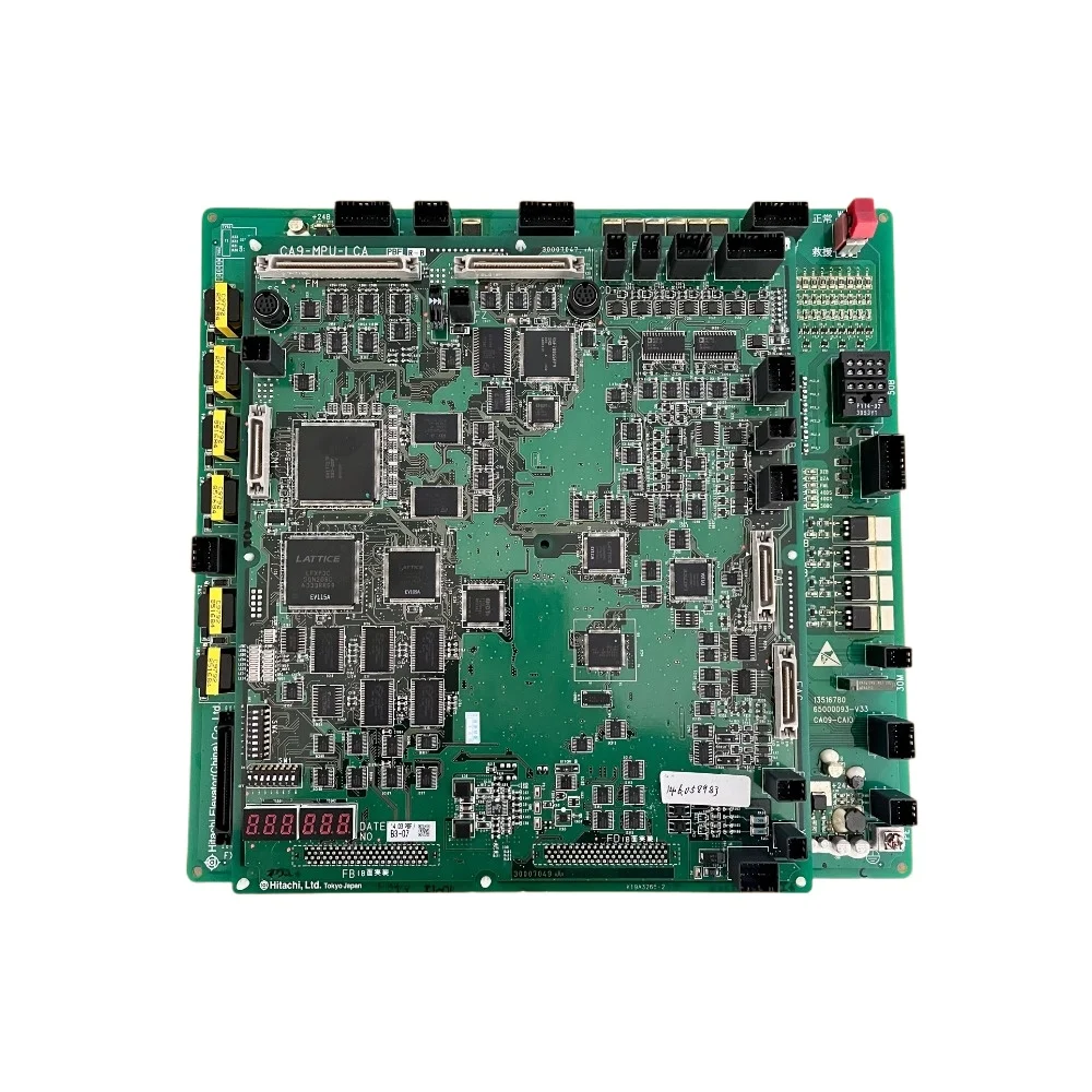 Elevator accessories/Hitachi MCA elevator main board CA9-MPU R-L/Hitachi LCA baseplate CA09-CAIO