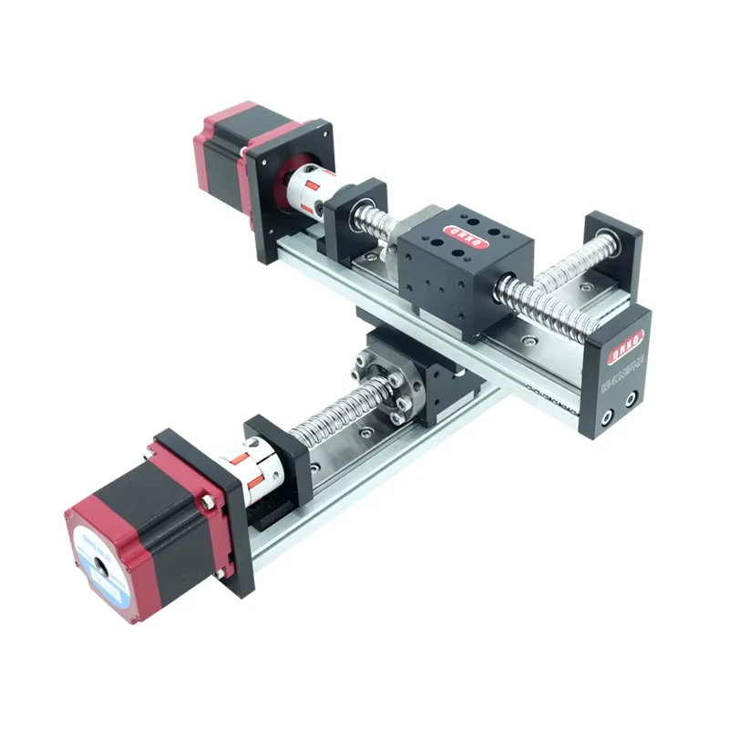 Guide Linear Module Slide Table Hand Cranked Electric Screw Slide Table Cross Small Precision Workbench